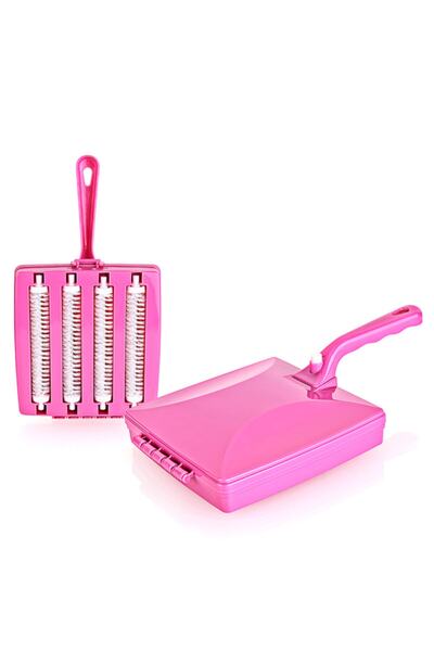 Yetkin Home Ergonomik Tasarımlı Saplı Dört Fırçalı Kırıntı Toplayıcı Gırgır