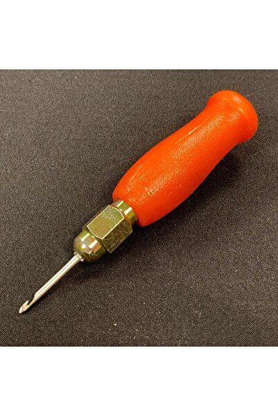 ipekbazaar Deri Hobi Dikiş Iğnesi Plastiik Saplı Biz Iğne Deri El Aleti