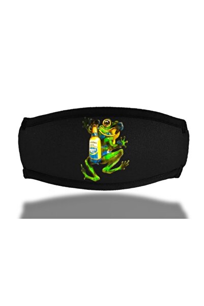 SCUBAPROMO Scuba Frog Siyah Maske Bandı