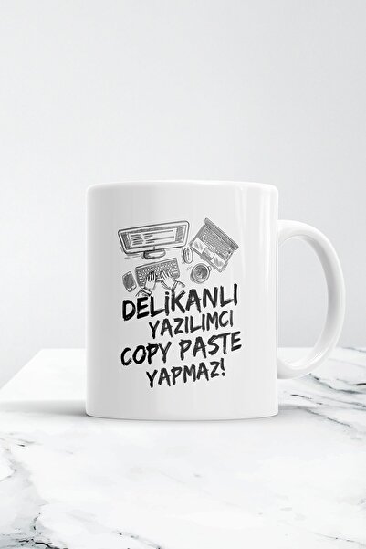 Öz Kupa مطور البرامج الشاب لا ينسخ زجاج الكوب