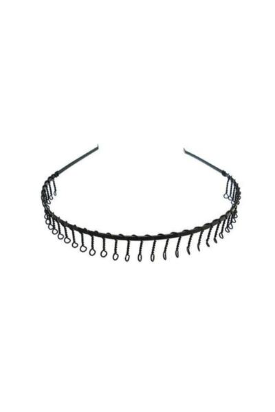Ayenci Curved Metal Black Crown for Women and Men Wire Sports Crown with Comb