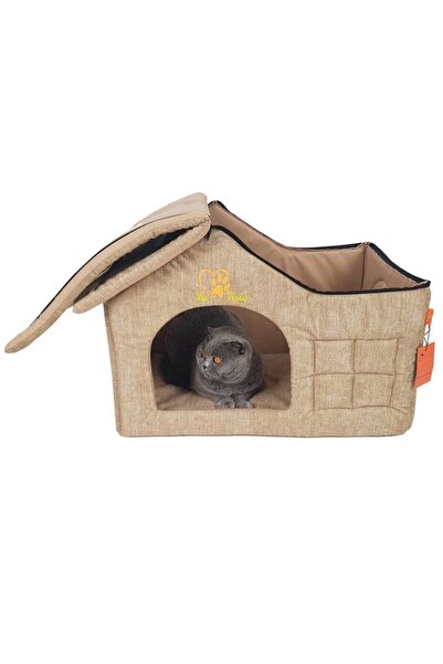 LAVİSTA Bej İç Mekan Köpek Kulübesi