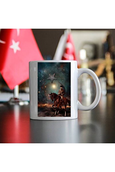 sıradışıhediyem Pöh Mug Cup Jöh Mug Cup Flag Mug Cup