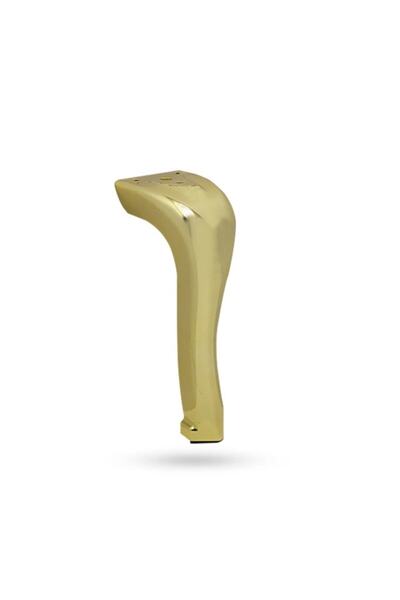 ARON (1 Adet) Merkür 19cm Ayak Altın Parlak Mobilya Vestiyer Komidin Şifonyer...