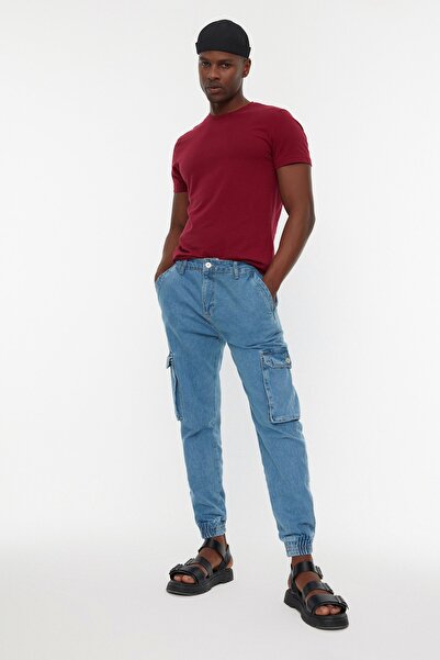Trendyol Collection Jeans - Navy blue - Joggers