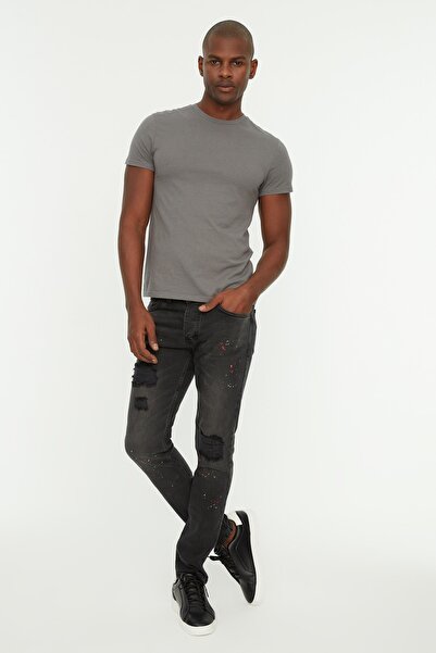 Trendyol Collection Jeans - Grau - Slim