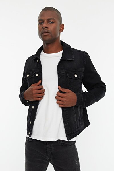 Trendyol Collection Jacket - Black - Slim