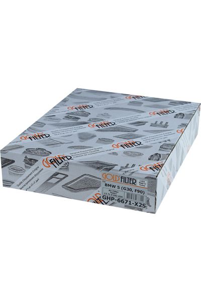 GOLD FILTER بي ام دبليو 7 (g11 | ج12 |   2015 >... 730d، 730 Ld Mild-hybrid (g11/g12) متوافق مع فلتر الهواء