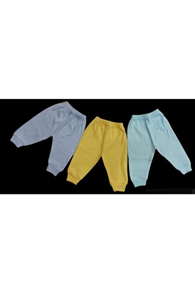 özdemirli bebe Patiksiz Bebek Alt Pijama Ayaksız 3 lü Paket