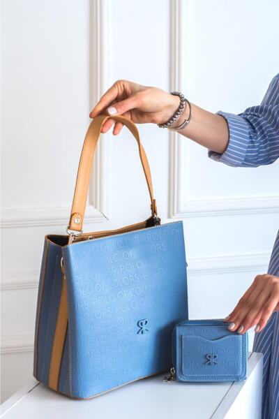 Polo Of Colors Kadın Ayarlanabilir Omuz Ve Kol Çanta Cüzdan Kombini