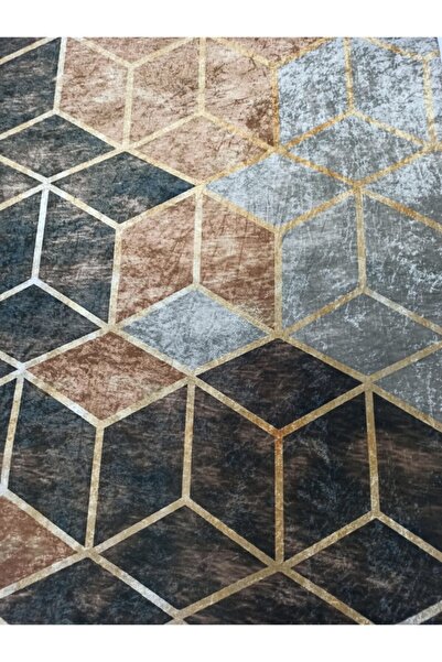 ESPİCAL HOME Elastic Carpet Cover Made of Soft Velvet Fabric