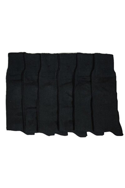 AXE SPORTSWEAR Ανδρικές μαύρες κάλτσες στρατιώτη 6 τεμαχίων