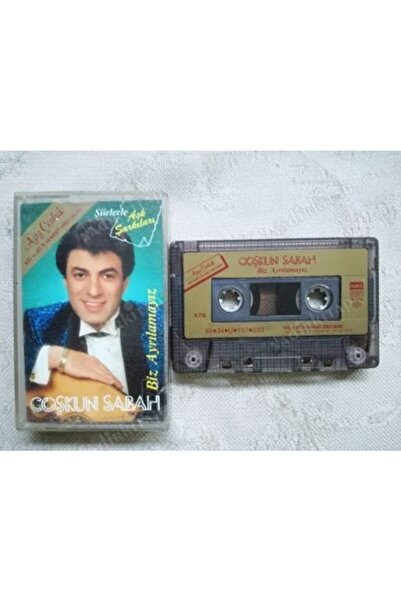 Plakperest Coşkun Sabah Biz Ayrılamayız İlk Basım Kağıtlı Kaset