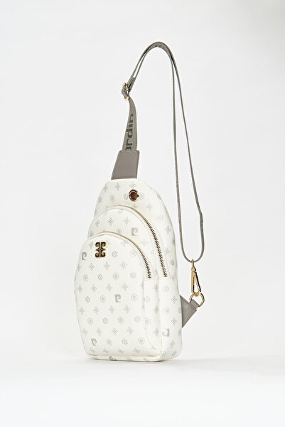 Pierre Cardin Damen-Umhängetasche mit weißem Monogramm 05PO22Y1535