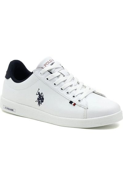 U.S. Polo Assn. Uspa Franco Waiter White Skin Style Shoes 36-40