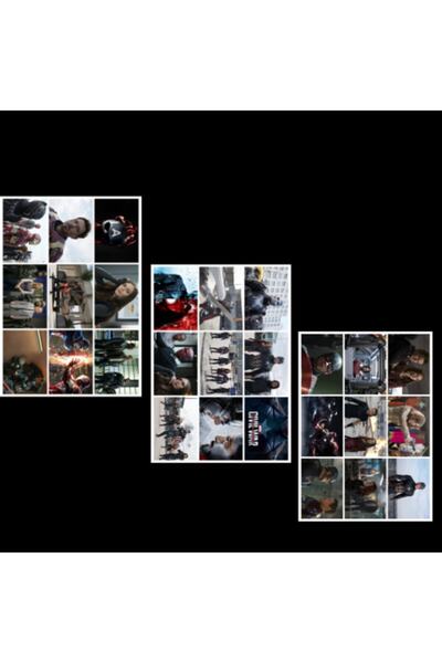PrimeShoping Captain America Cıvıl War Photocard Set