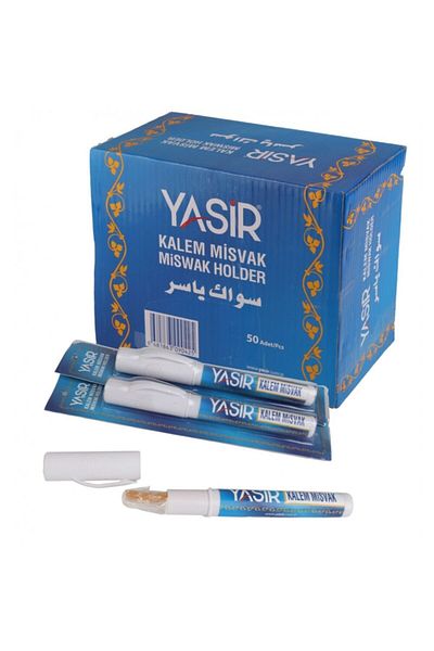 Yasir 7 Pieces of Fresh Vacuumed Miswak Covered Box