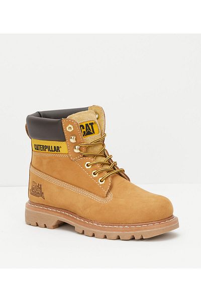 Caterpillar Colorado Γυναικείες κίτρινες μπότες Nubuck