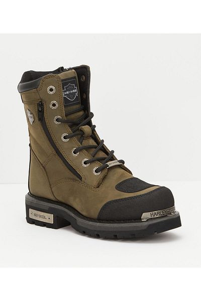 Harley Davidson Harley-Davidson Rıddick Women's Green Nubuck Boots