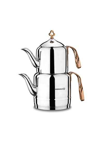 KORKMAZ طقم إبريق شاي A213 Rosagold-51