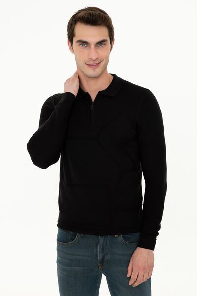 Pierre Cardin Sıyah Erkek Kazak G021SZ0TK.000.1277626