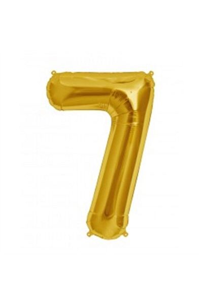 KBK MARKET 40 Cm 7 Foil Number Balloon 16 Inch