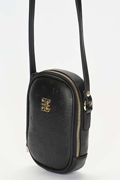 Pierre Cardin Schwarze Floater Damen-Umhängetasche 05PO22Y1556