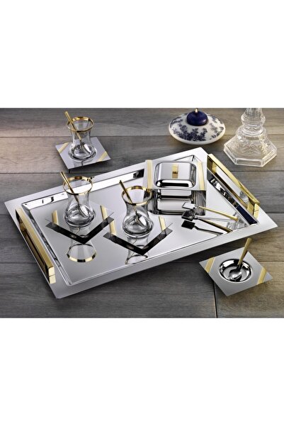 Tiamo Mira Çay Seti Gold 40 Parça / 12 Kişilik