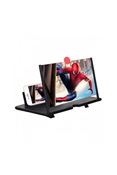 Genel Markalar Telefon Ekran Büyüteci Büyük Boy Cep Telefonu Büyüteç Siyah Ekran Büyütücü