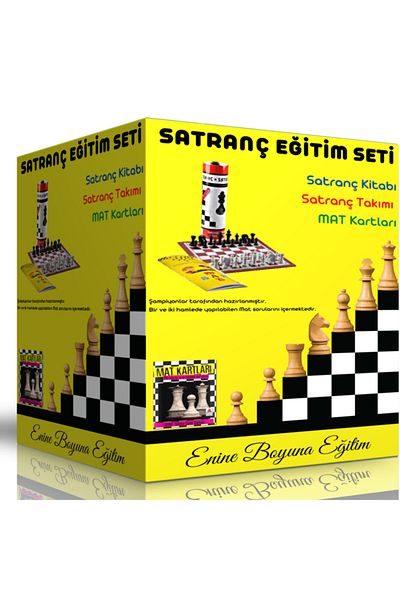Enine Boyuna Eğitim Chess Training Set
