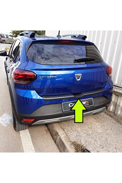 Cappafe Sandero Arka Tampon Eşiği Plastik 2021 2022 2023