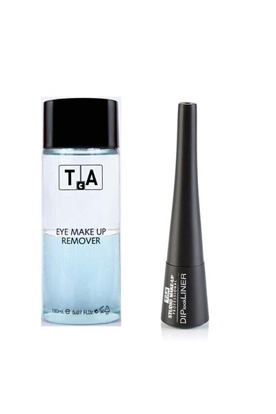 TCA Studio Make Up Tca Studio Make-up Waterproof Dıplookliner 4 Ml + Make-up Removal