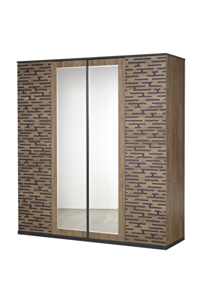 Meltem Active Genç Odası Dört Kapılı Dolap