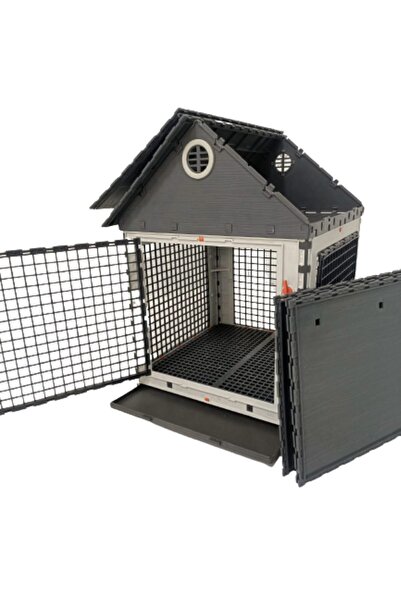 Leganest 62 Cm X 62 Cm X 62 Cm Kuş Papağan Gineping Tavşan Kedi Köpek Kafesi Çatılı Yp60_bkc