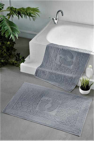 Kardelen 1 Piece Extra Soft Cotton Bath Mat Foot Towel