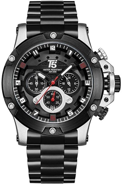 T5 Saat T5 Erkek Kol Saati Çelik Iç Fonksiyonları Aktif Su Geçirmez Garantili Faturalı