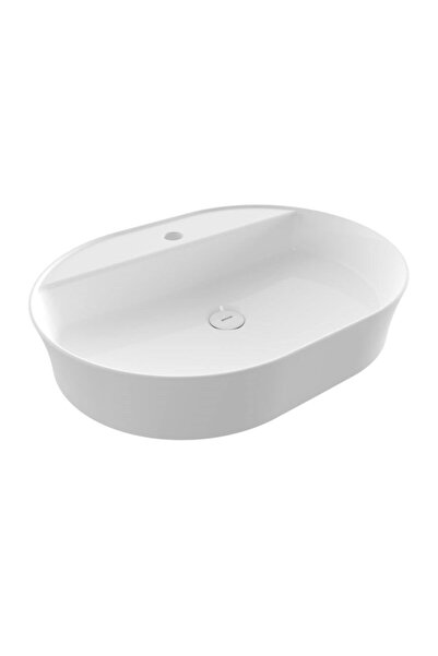 Bocchi Sottile Slim Line Oval Lavabo 60x45 Cm Parlak Beyaz Sifon Kapak Hariç ...