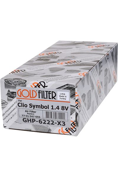 GOLD FILTER فلتر هواء رينو داسيا سولينزا 2003-2005 1.4i