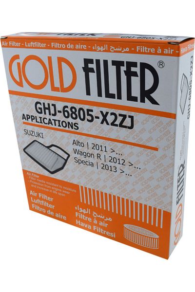 GOLD FILTER فلتر هواء سوزوكي ألتو 1982-2023 - 0.66 (ha25)
