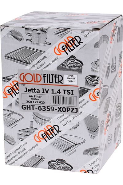GOLD FILTER Vw Jetta Iv (162)| 2011 >... 2.0 (162) Air Filter