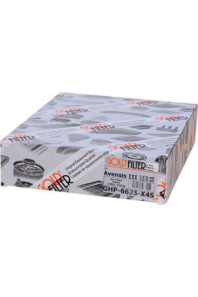 GOLD FILTER (T27) |   2008 > 2018 1.6 D-4D (T27) Air Filter