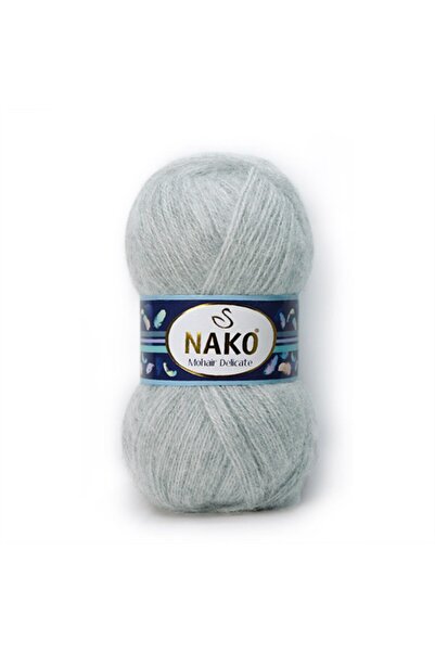 NAKO MOHAIR DELICATE 2549 Çelik Gri