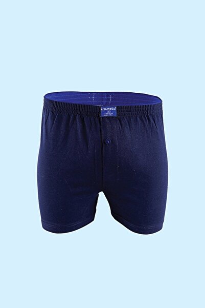 Ceylanoğlu Erkek Lacivert Bol Kesim Havlubel Boxer 3'lü