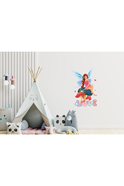 efekt reklam Peri Kız Дитяча кімната для дівчаток Самоклеючі шпалери Аксесуар...