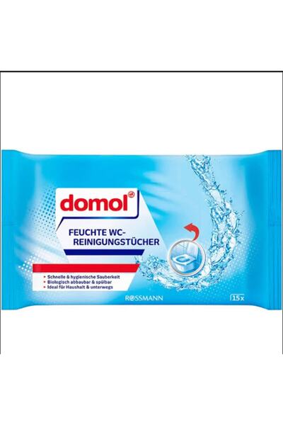 ROSSMANN Hijyenik Wc Temizleme Mendili 1x15 Adet