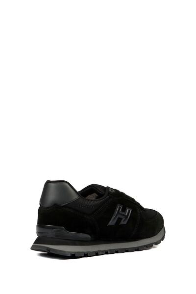 Hammer Jack Peru M 19250 Black Smoked Leather Sports Shoes /μαύρο-καπνιστό/μέγεθος 41