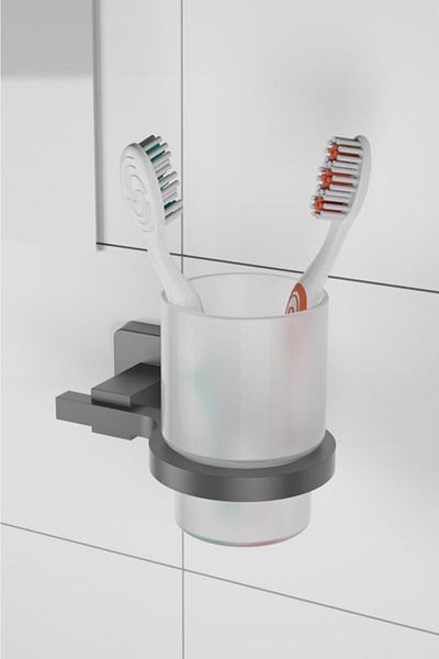 ardini Black Tourmaline - Toothbrush Holder Slotted