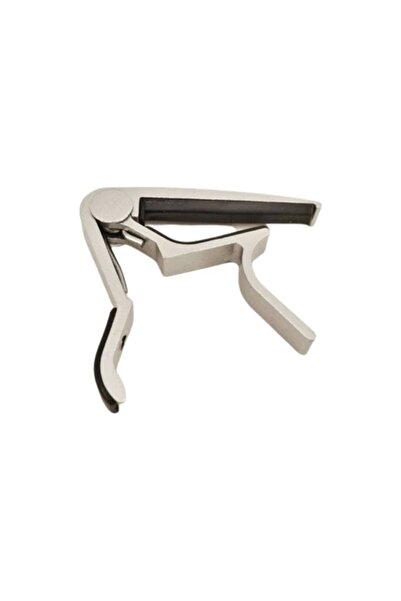 bademüzik Καποτάστο κιθάρας (σφιγκτήρας) Ποιοτικό Γκρι Χρώμα