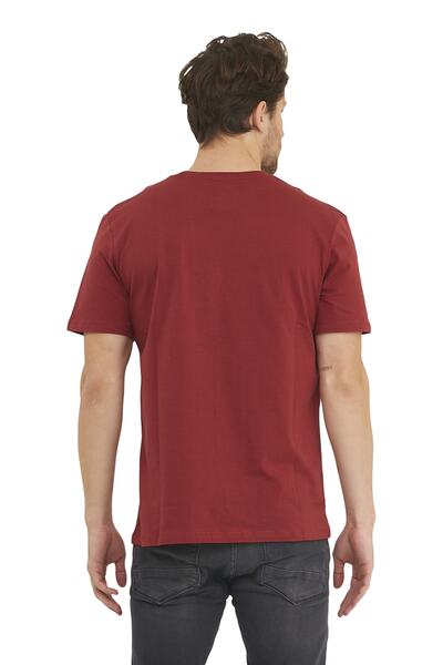 Adams Men's Basic Unprinted Logo Short Sleeve T-Shirt