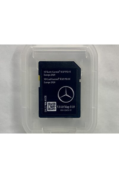 OEM Hayalet Ekran Mercedes-benz Garmin Map Pilot Sd Card Türkiye Ve Avrupa Ha...